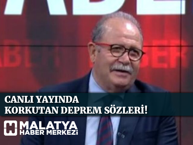 Prof Dr Şükrü Ersoy dan canlı yayında korkutan deprem sözleri