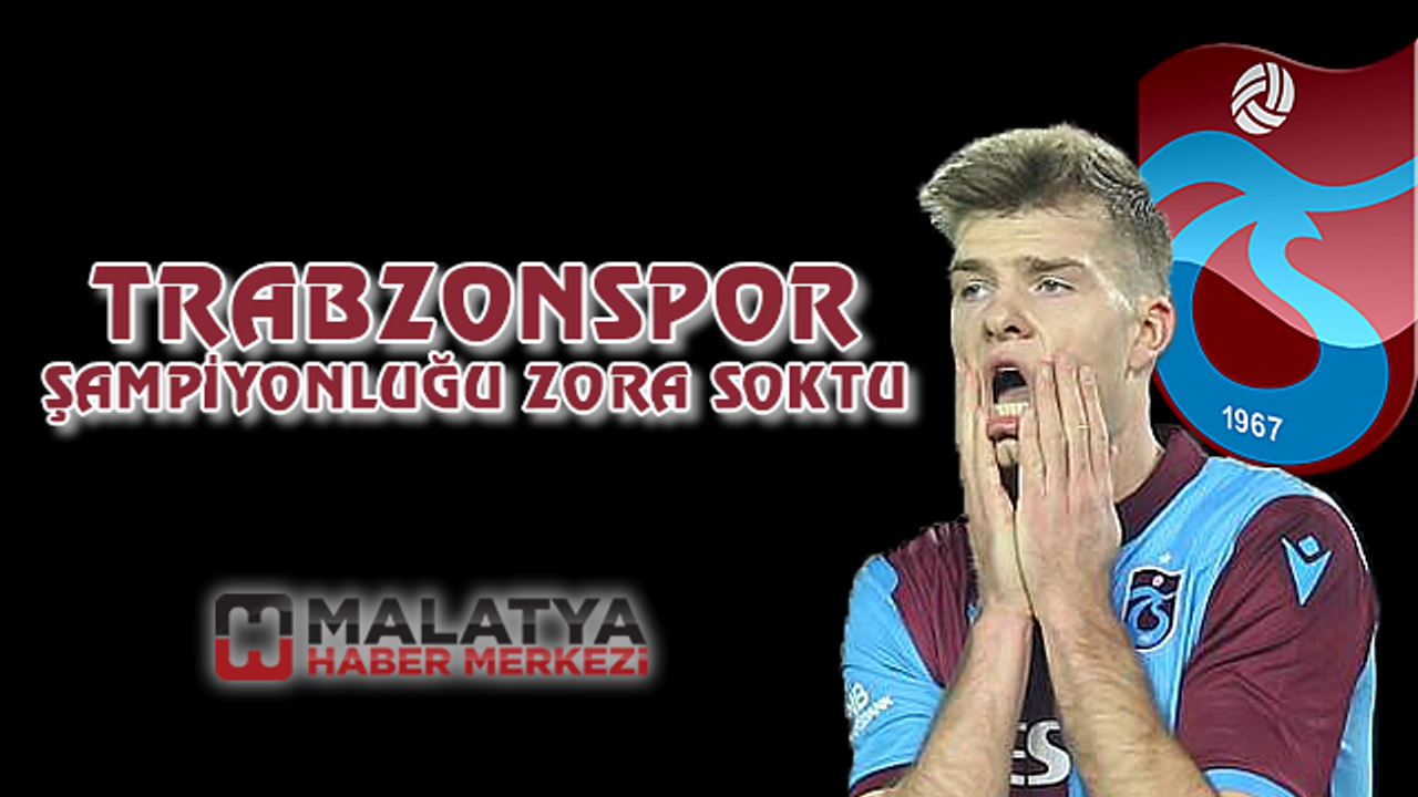 Trabzonspor 2 - 2 Antalyaspor