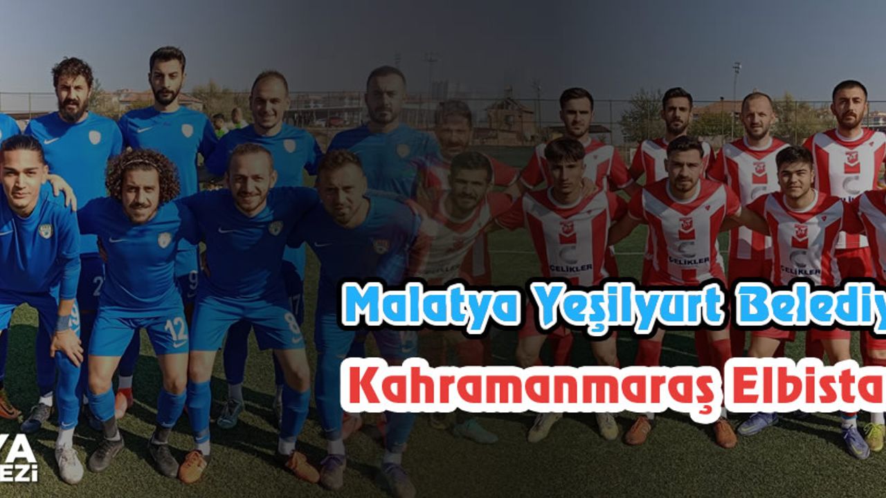 Malatya Yeşilyurt Belediye Spor, Kahramanmaraş Elbistan Spor’u 2-1 yenerek 2. sıradaki yerini korudu.