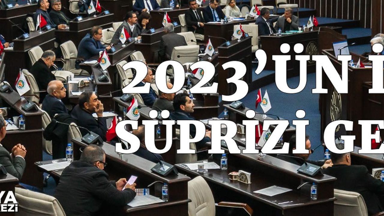 Malatya Büyükşehir Belediyesi'nde 2023'ün ilk sürprizi geldi !