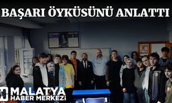 Eroğlu: “Azim, gayret, istek ve meslek sevgisi başarıda önemlidir”