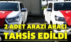 Arazi şartlarında görev için YİKOB’a 2 araç