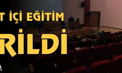Özel güvenlik görevlilerine hizmet içi eğitim verildi