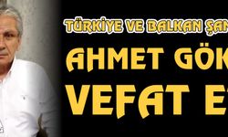 Türkiye ve Balkan şampiyonu eski milli güreşçi Ahmet Gökçen vefat etti.