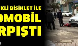 Malatya’da otomobil ile elektrikli bisiklet çarpıştı
