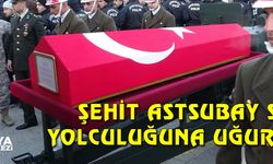 Trafik kazasında şehit olan Astsubay Harun Uğur son yolculuğuna uğurlandı