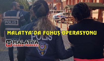 Malatya'da fuhuş operasyonu