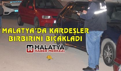 Malatya'daki bıçaklı kavgada 2 kardeş yaralandı