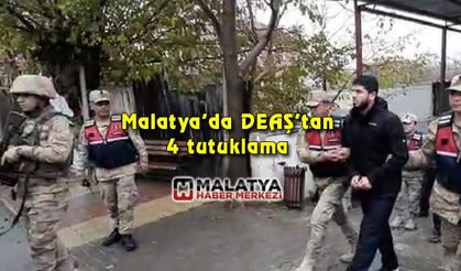 Malatya’da DEAŞ’tan 4 tutuklama