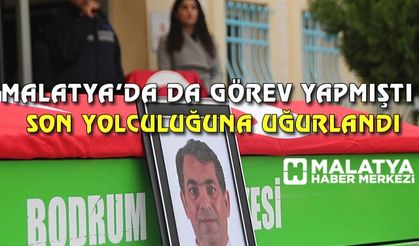 Polis memuru son görev yerinden son solculuğuna uğurladı