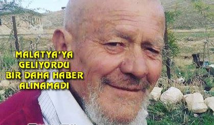 Yaşlı adamdan 10 gündür haber alınamıyor