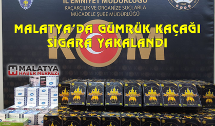 Gümrük kaçağı sigara malzemeleri ele geçirildi