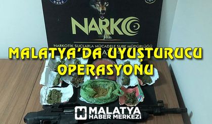 Malatya'da uyuşturucu operasyonu: 2 gözaltı