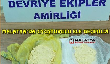 Uyuşturucu ele geçirildi