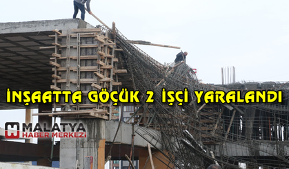 İnşaatta göçük: 2 işçi yaralandı