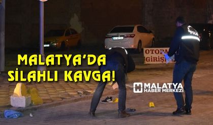 Malatya'da silahlı kavga: 1 yaralı