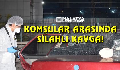 Malatya'da komşular arasında çıkan silahlı kavgada 2 kardeş yaralandı