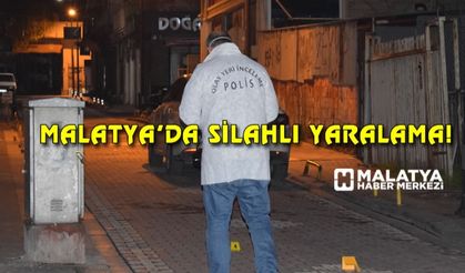 Malatya'da silahlı yaralama