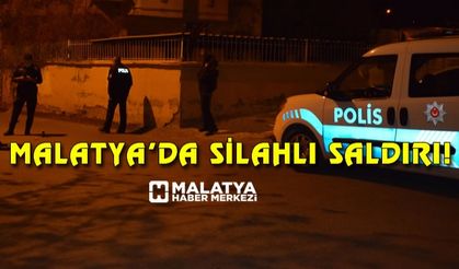 Malatya'da silahlı yaralama