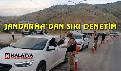 Jandarma’dan kara yolunda sıkı denetim