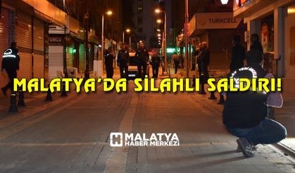 Malatya'da silahlı saldırı: 1 yaralı