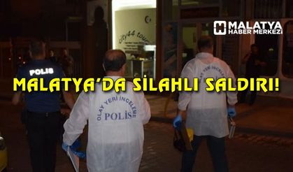 Malatya'da silahlı saldırı: 1 yaralı