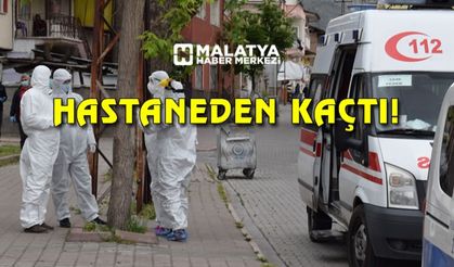 Test sonucunu beklemeden hastaneden kaçtı