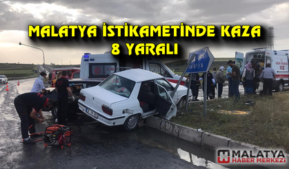 Kayseri’de trafik kazası: 8 yaralı