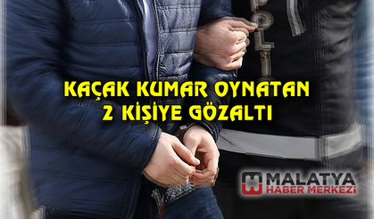 Kumar oynatan 2 kişi gözaltına alındı