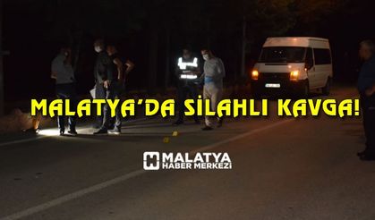 Malatya'da silahlı kavga: 1 yaralı