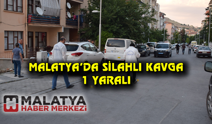 Malatya'da silahlı kavga: 1 yaralı