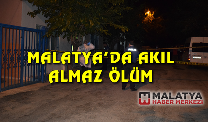 Malatya'da şüpheli ölüm