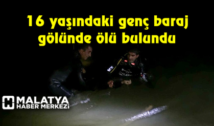 16 yaşındaki genç baraj gölünde ölü bulundu