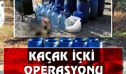 Malatya'da 447 litre sahte içki ele geçirildi