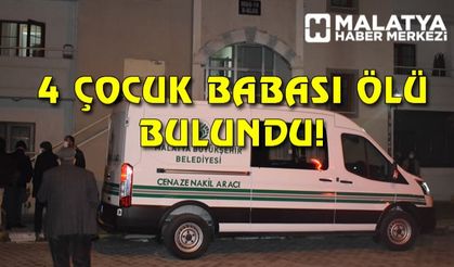 4 çocuk babası evinde ölü bulundu