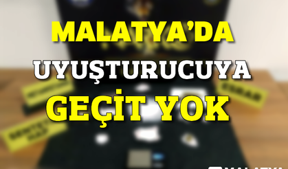 Malatya'da uyuşturucuya geçit yok