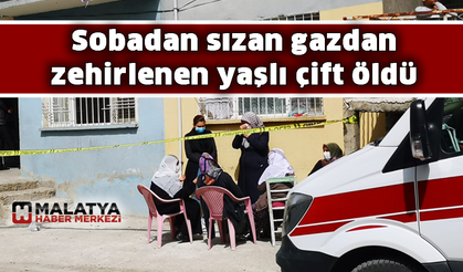 Sobadan sızan gazdan zehirlenen yaşlı çift öldü