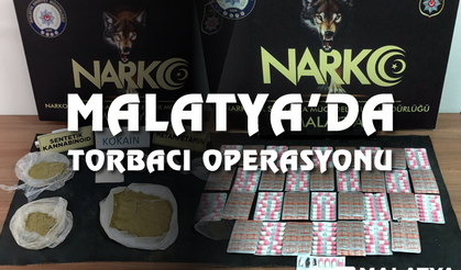 Malatya'da torbacı operasyonu