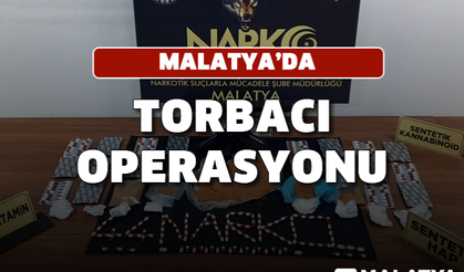 Malatya'da torbacı operasyonu