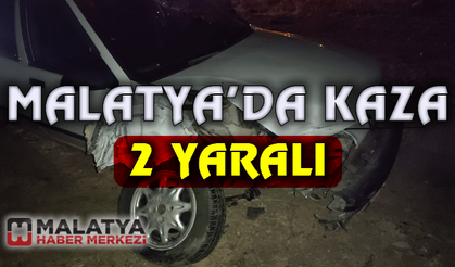 Otomobiller çarpıştı: 2 yaralı