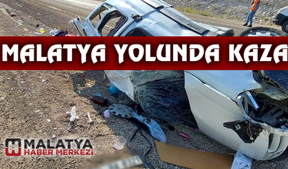 Trafik kazası 4 yaralı