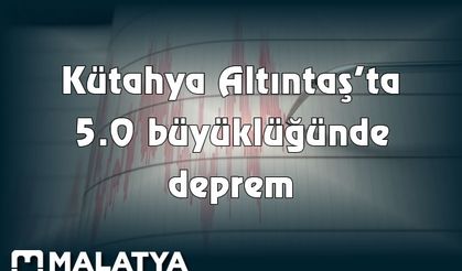 5,0 büyüklüğünde korkutan deprem