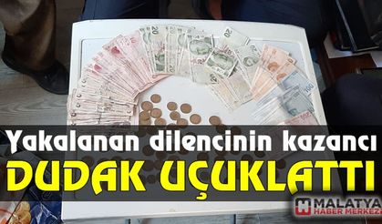 Dilencinin bir günlük kazancı dudak uçuklattı