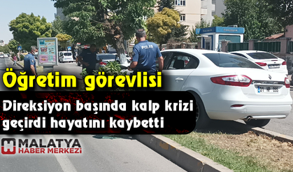 Direksiyon başında kalp krizi geçiren öğretim görevlisi hayatını kaybetti