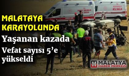 Feci kazada ölü sayısı 5'e yükseldi