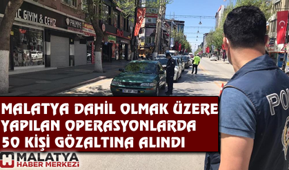 Kasırga Operasyonu'nda 50 gözaltı