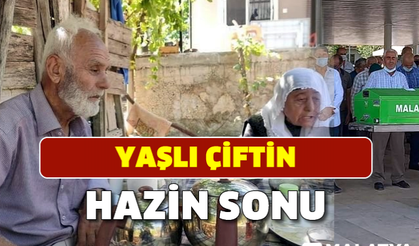 Yaşlı çiftin hazin sonu