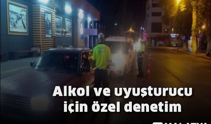 Alkol ve uyuşturucu için özel denetim