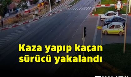 Kaza yapıp kaçan sürücü yakalandı