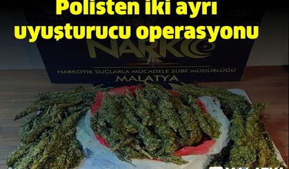 Polis, 5 kilo 192 gr uyuşturucu, Metamfetamin, Kannabinoid ele geçirdi